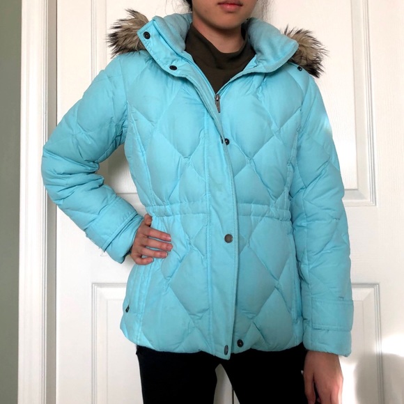 Turquoise Blue Down Puffer - Picture 5 of 5
